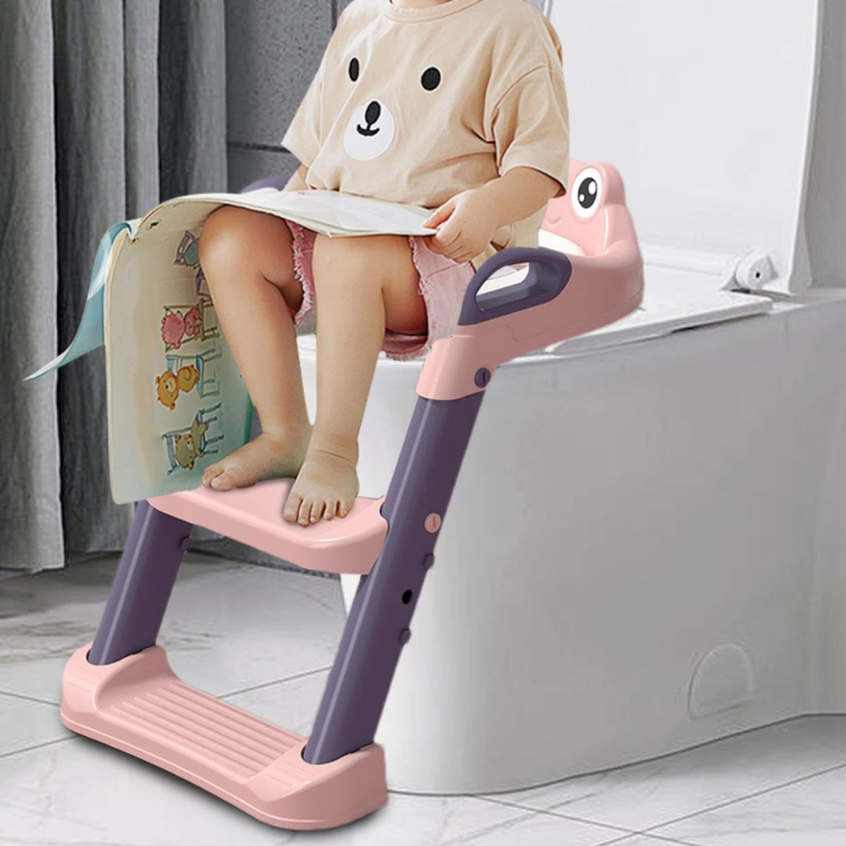 Deciji adapter za wc šolju sa stepenikom