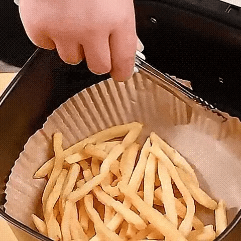 50 KOMADA - Papir Za Pečenje Za AIR Fryer