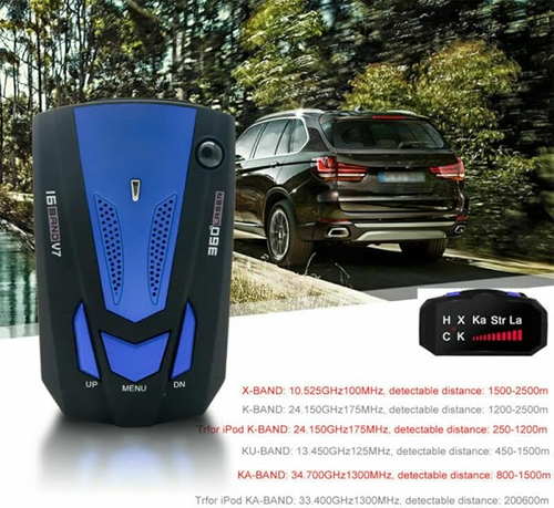 Radar detektor za auto - upozorenje na kontrole pre nego što ih vidite!