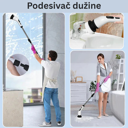 9 u 1 elektricna cetka za ciscenje