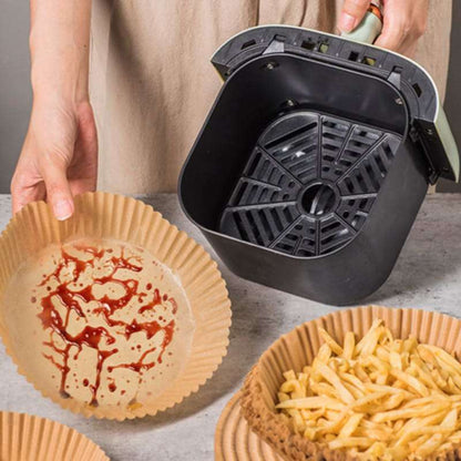 50 KOMADA - Papir Za Pečenje Za AIR Fryer