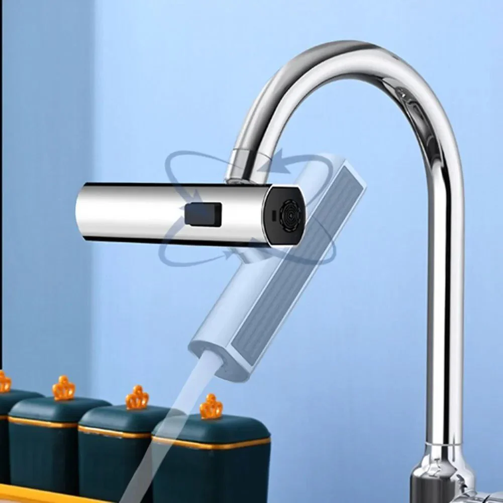 4u1 Rotirajući nastavak za slavinu - Univerzalni multifunkcionalni dodatak za kuhinju i kupatilo