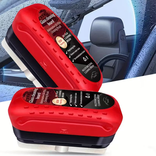 Cetka + sredstvo za ciscenje i zastitu stakla automobila