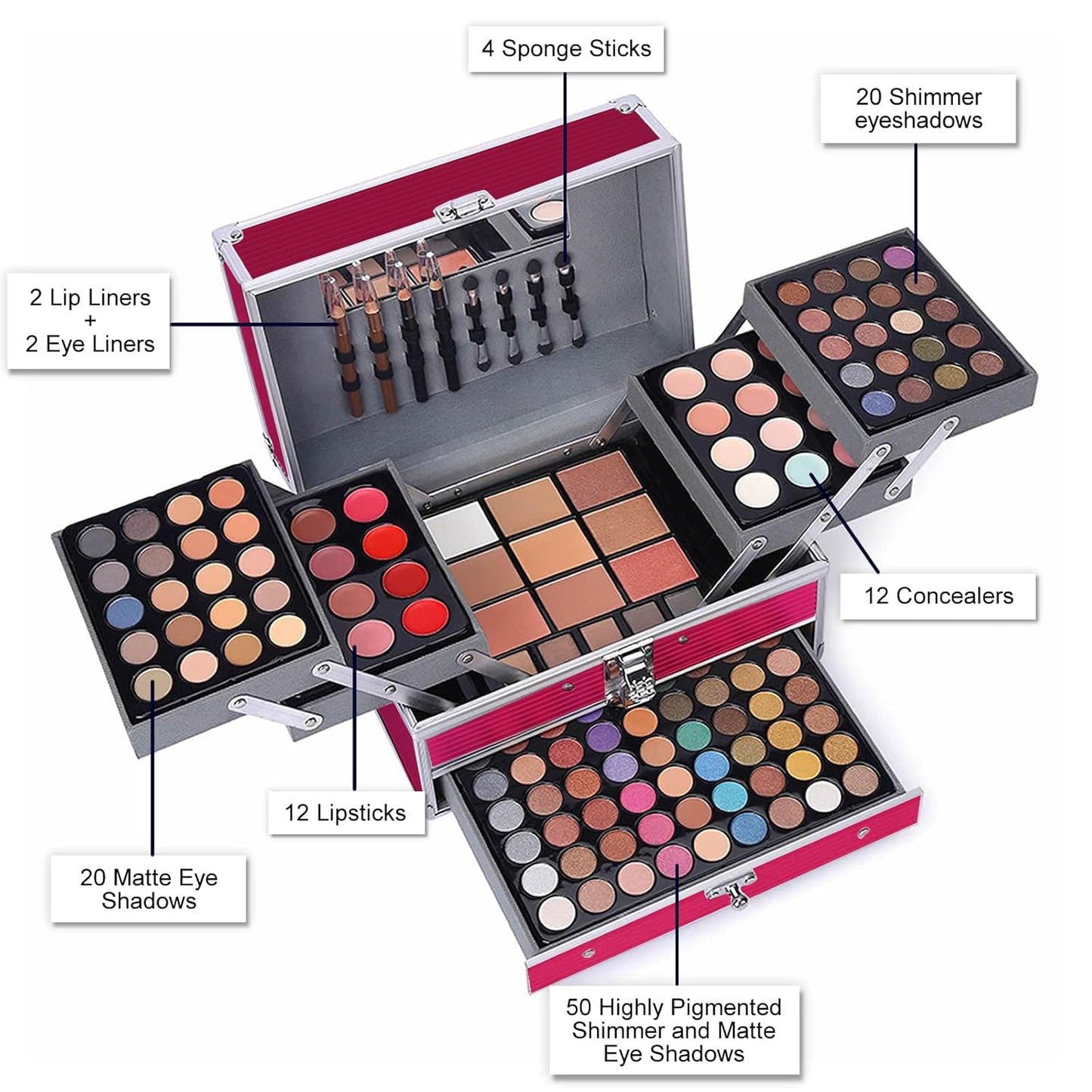 Profesionalni make-up kofer