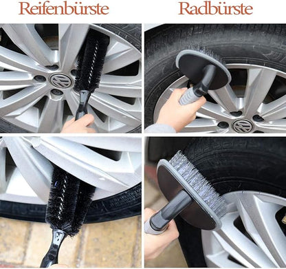 Set za ciscenje auta - 11 delova