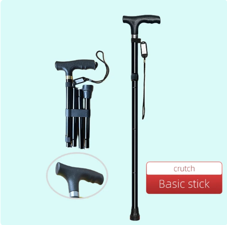 Sklopivi štap za hodanje sa lampom