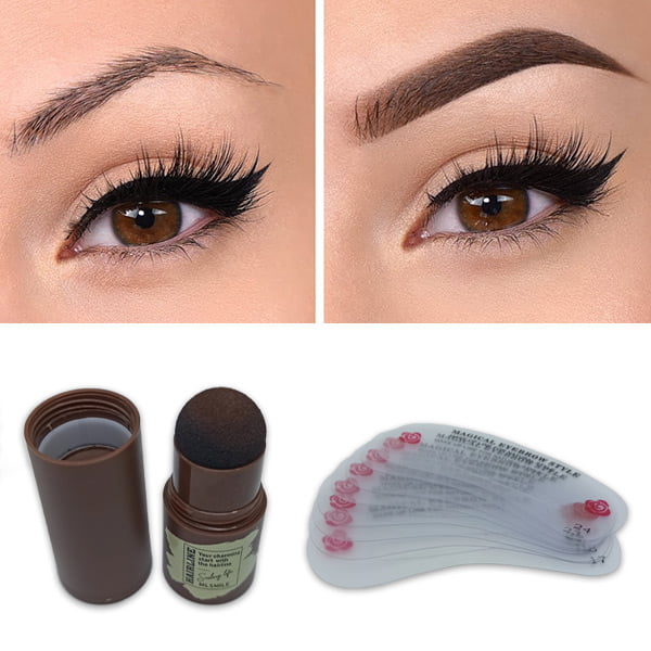 Set za obrve sa sablonima