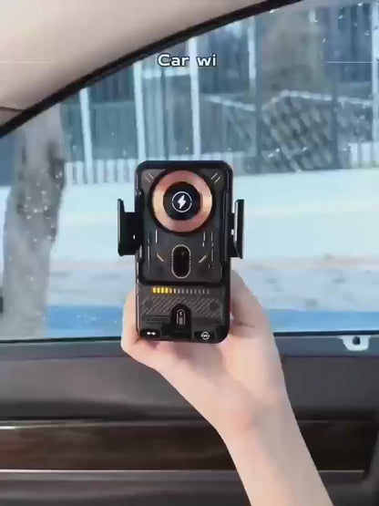 Držač telefona + bežično punjenje