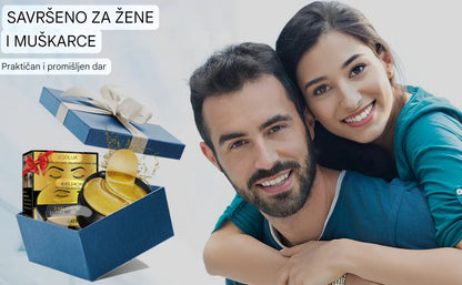 PRIRODNA MASKA ZA PODOČNJAKE SA 24K ZLATOM
